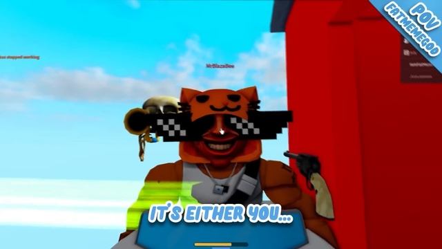 Roblox but Lava Rises Every Second смотреть онлайн