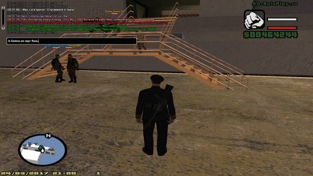 Физ. подготовка для Морпехов! Будни Адмирала №3 - AA RolerPlay смотреть онлайн