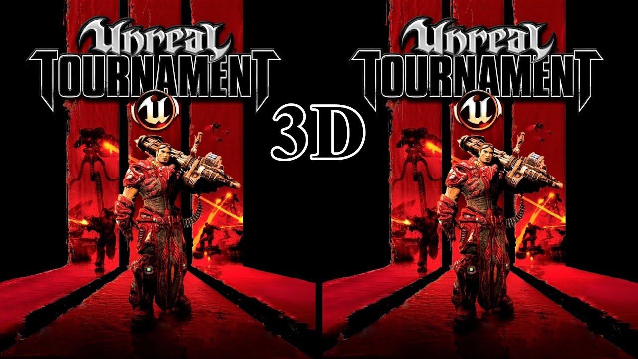 Unreal Tournament 3 3D Video SBS VR Box Google Cardboard