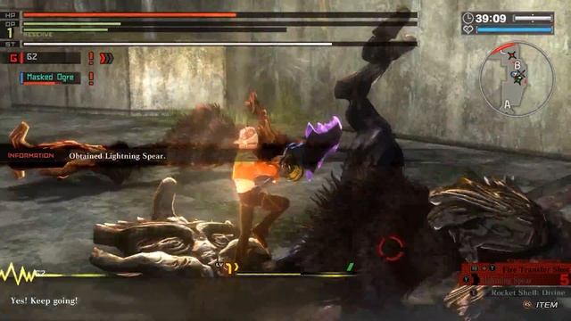 God Eater Resurrection Rank 14 LAST Story Mission 132 Watch Out Overhead Playthrough смотреть онлайн