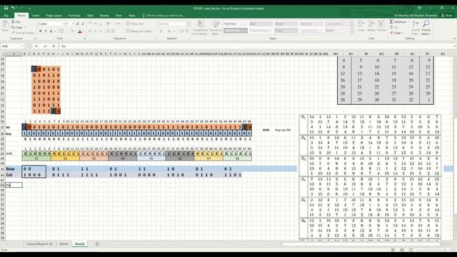 DES S-BOX operation смотреть онлайн