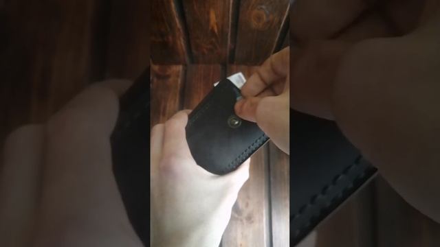 Зажим для денег. Бифолд.