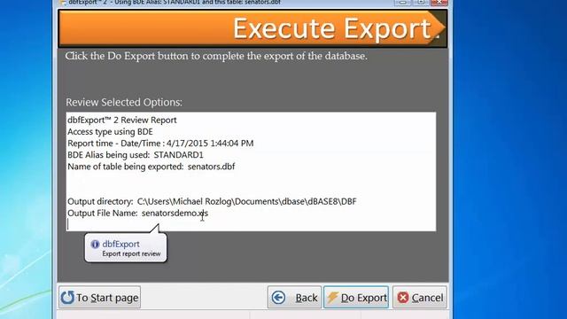 dbfExport™ 2 смотреть онлайн
