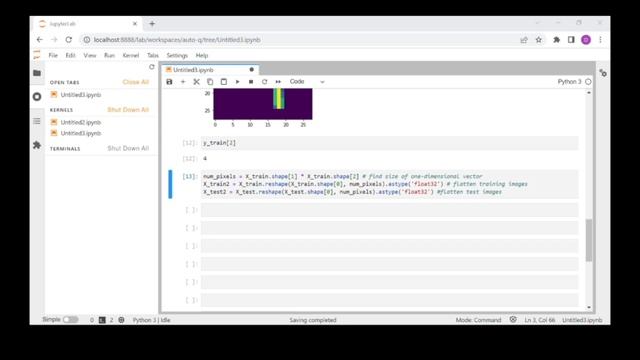 Implement a Neural Network with KERAS to recognize MNIST hand-written digits смотреть онлайн