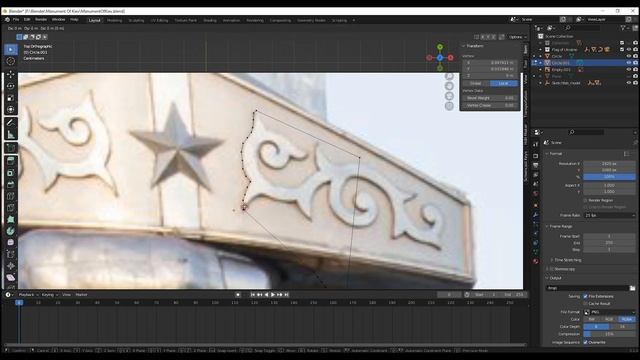 How to create object from photo in blender | Как создать объект по фото в блендер. смотреть онлайн