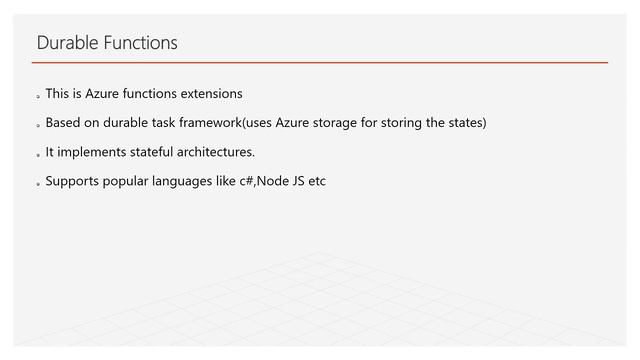 Design serverless solutions with Azure Durable Functions смотреть онлайн