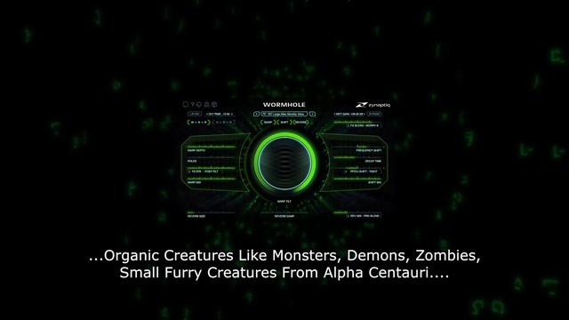 Zynaptiq WORMHOLE Speech Processing Examples – Aliens, Robots, Monsters And More смотреть онлайн