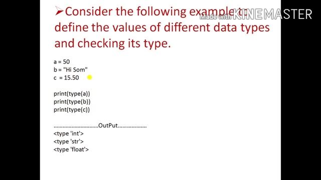 Data type in Python смотреть онлайн
