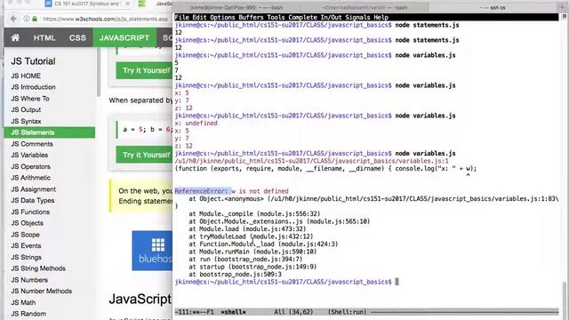 CS 151 su2017 programming concepts part 1 смотреть онлайн