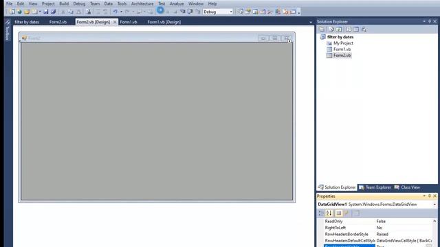 Visual Basic .net: Hiding default column in datagridview смотреть онлайн