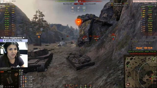 ✨Бешеная женщины и рандом?ЛБЗюшки и «Королевская охота»??World of Tanks 18+ смотреть онлайн