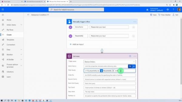 Apply Filter Query on CDS “List Rows” Action in Power Automate