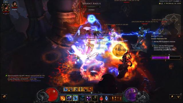 Diablo 3 Season 16 GR116 Solo смотреть онлайн