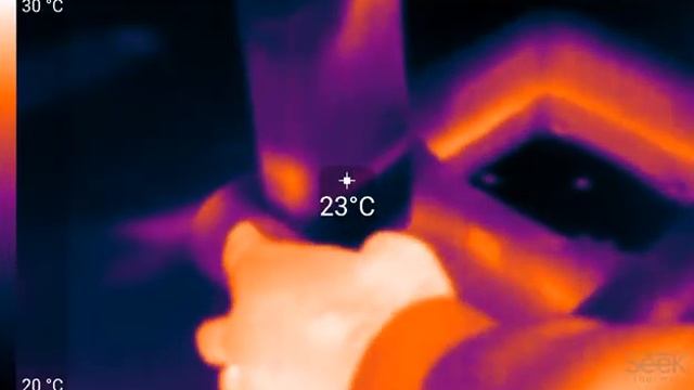Kettle module ver 1.0 | Boiling temperature test (by Seek thermal camera) смотреть онлайн
