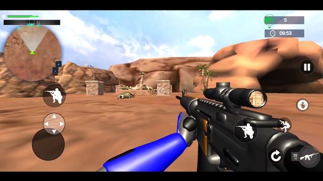 Robot FPS Shooting Counter Dino Strike Game _ Jangal Hunting Android GamePlay FHD смотреть онлайн
