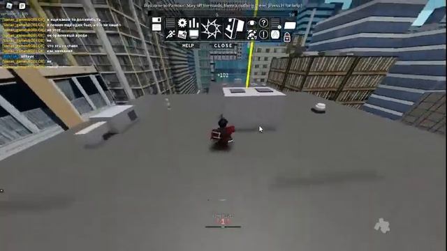 как пройти обучение в Roblox parkour? смотреть онлайн