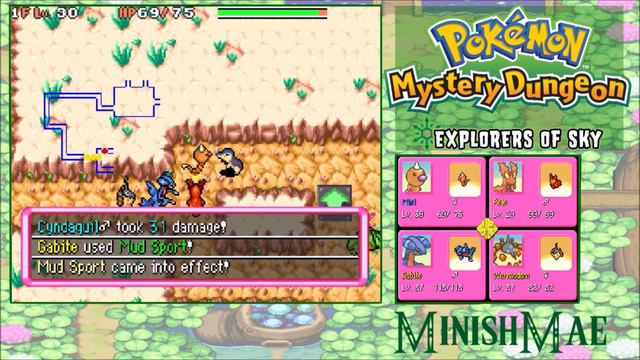 The Dimensional Scream! | Pokemon Mystery Dungeon: Explorers of Sky Randomizer #17 смотреть онлайн