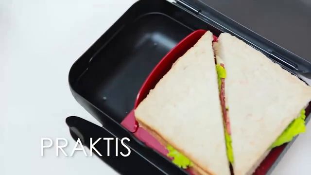 Ланч-бокс с разделителем Tupperware смотреть онлайн