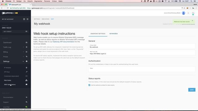 GatewayAPI - How to receive status reports with web hooks смотреть онлайн