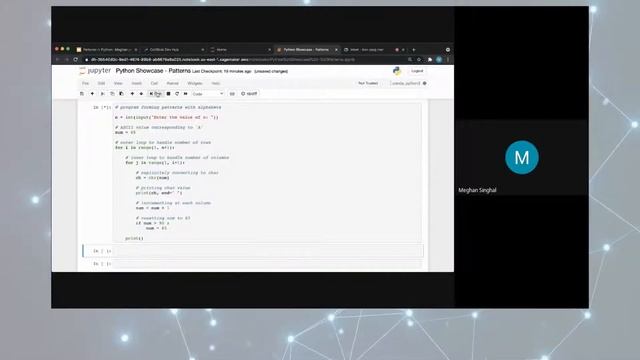 Pattern Printing with Python смотреть онлайн
