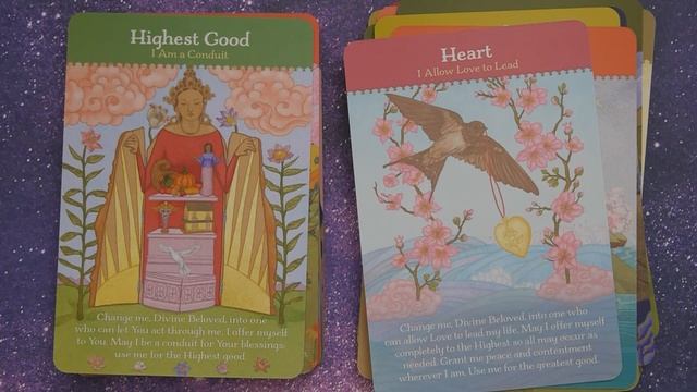 Divine Beloved Oracle Cards | A Deck of 52 Change Me Prayers | Tosha Silver | Full HD Flip Through смотреть онлайн