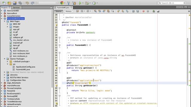 Web Service REST:JAVA - parte 2 - gerando JSON смотреть онлайн