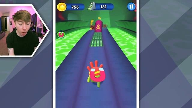 CUT THE ROPE endless runner is BAD. (Om Nom: Run) смотреть онлайн