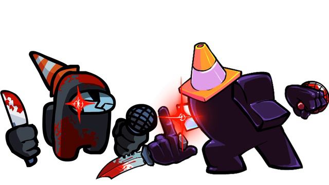 Triple kill but impostor v4 vs v5 - FNF vs impostor (cover) смотреть онлайн