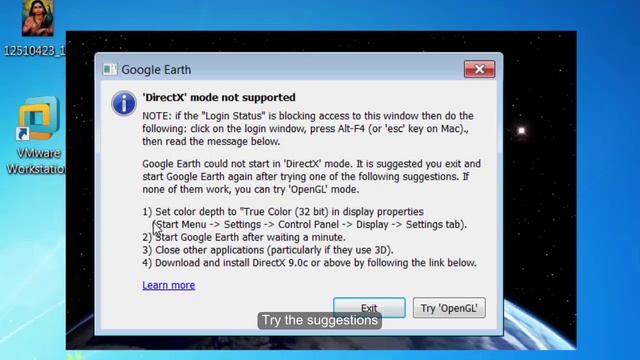 How to fix directx mode not supported (Unsupported Graphics Card) Google Earth смотреть онлайн