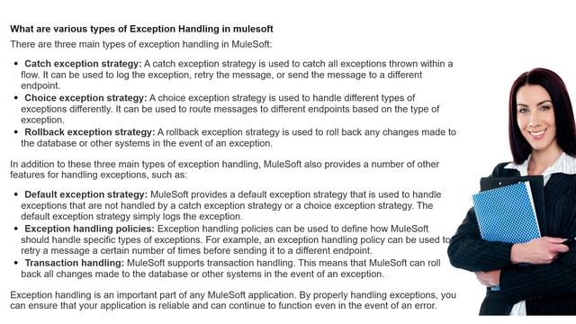 What are various types of Exception Handling in MuleSoft || MuleSoft interview questions & answers смотреть онлайн