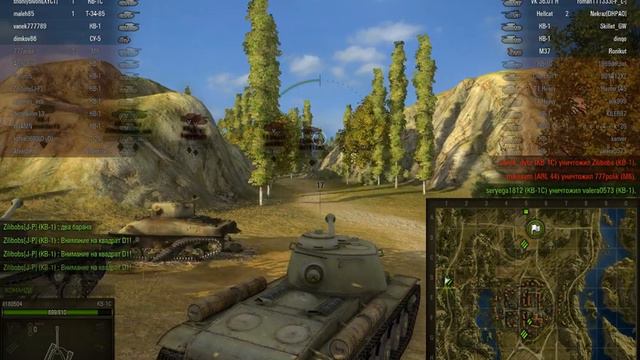 World Of Tanks/ КВ-1С смотреть онлайн