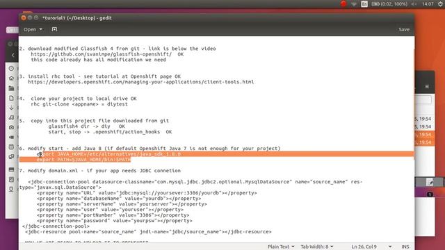Openshift DIY GlassFish setup смотреть онлайн
