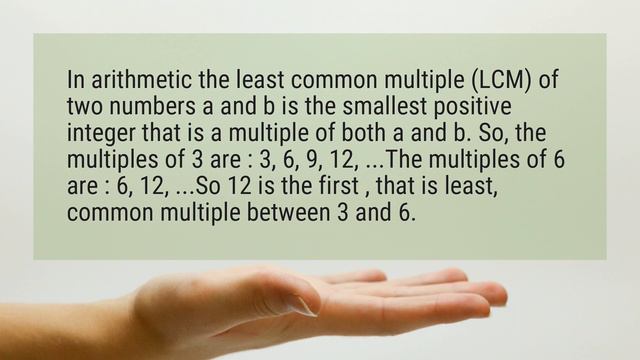 What is the LCM of 3 and 6? смотреть онлайн