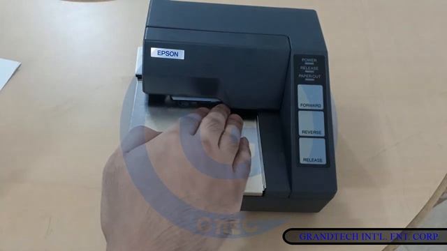 Grandtech Intl Ent Corp Tutorial - Epson TM-U295 Dot Matrix Printer смотреть онлайн