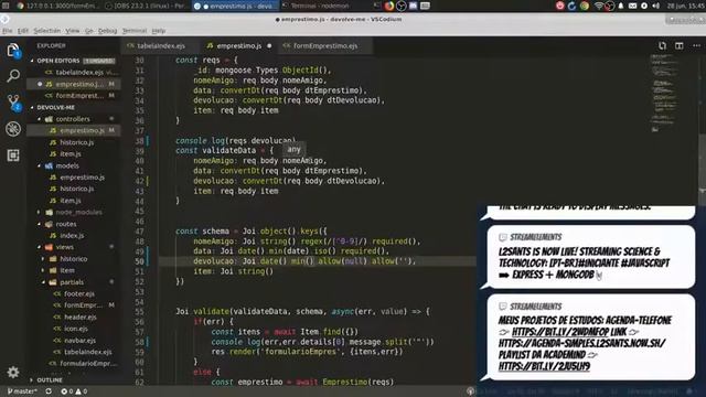 [PT-BR]#iniciante #javascript ➡️ express ➕ mongodb ? смотреть онлайн
