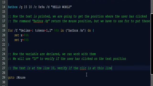 [TUTO] Using mouse in batch files смотреть онлайн
