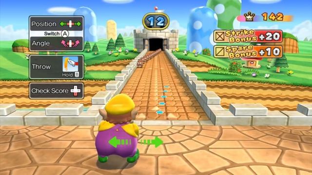 Mario Party 9 - All Characters Goomba Bowling Gameplay смотреть онлайн