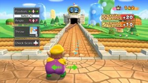Mario Party 9 - All Characters Goomba Bowling Gameplay