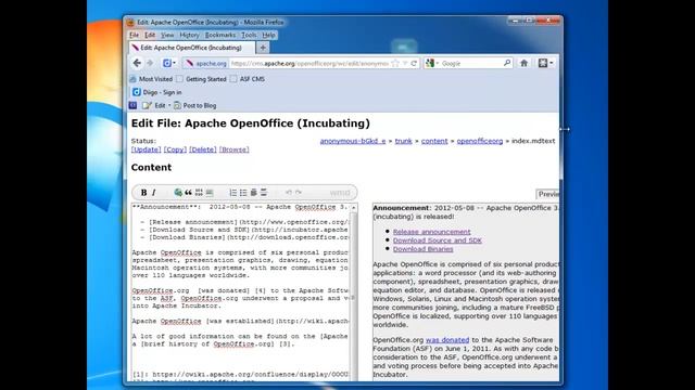 Using the Apache CMS in Anonymous Mode смотреть онлайн