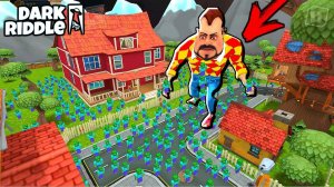 ИГРАЮ ПРОТИВ 1000 ЗОМБИ МАЙНКРАФТ ПРИВЕТ СОСЕД - Dark Riddle ПОХОЖАЯ ИГРА на Hello Neighbor