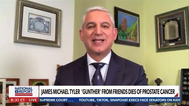 Dr David Samadi raising awareness for prostate cancer upon death of Gunther from Friends смотреть онлайн