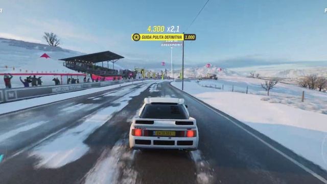 Forza Horizon 4 - Bamburgh Pinehood - Ford RS 2000 - 21/9 FHD+ Ultra Settings смотреть онлайн