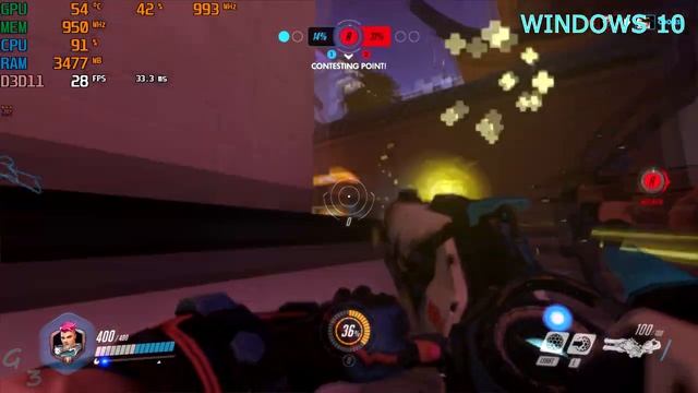 OVERWATCH On 4 GB RAM ,GT710 & Dual core processor смотреть онлайн