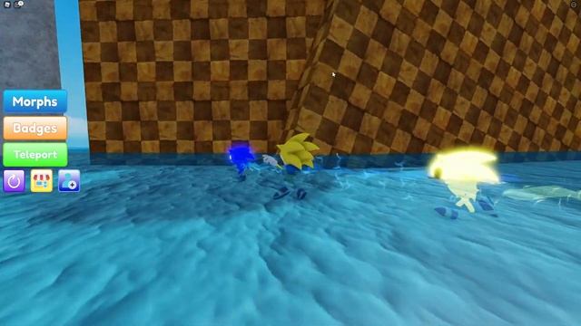 How To Get The *GOLDEN SUPER SONIC* In Roblox Find The Sonic Morphs! смотреть онлайн
