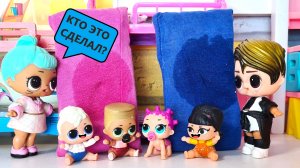 НАМОЧИЛИ МАТРАСИКИ?? Куклы ЛОЛ СЮРПРИЗ В ДЕТСКОМ САДИКЕ! Смешные куклы МУЛЬТИКИ ДАРИНЕЛКА