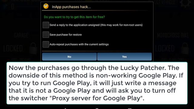 Method #2. How to get free InApp purchases. Proxy server for GP (need root). Lucky Patcher смотреть онлайн