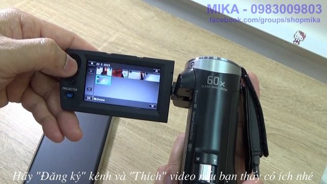 Hướng dẫn cài đặt cơ bản và sử dụng máy quay phim Sony HDR-CX330/PJ330/PJ340/PJ350 смотреть онлайн