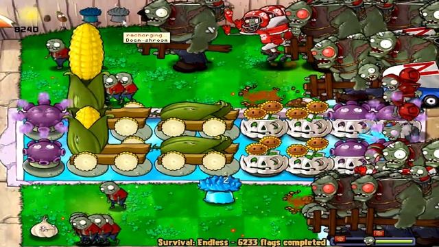 Landless in Survival Pool Endless | Plants Vs. Zombies | 6200+ Flags смотреть онлайн