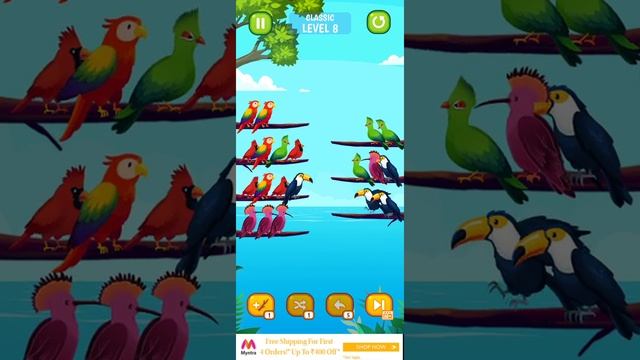 Bird ? sort puzzle game levels 8 walkthrough android ios смотреть онлайн