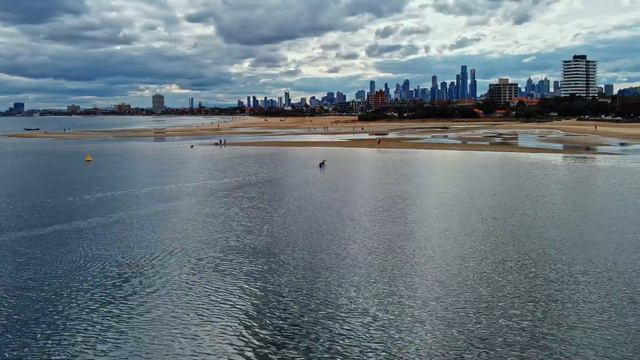 Melbourne - Beauty from afar 4K - Autel Evo 2 Pro drone footage смотреть онлайн